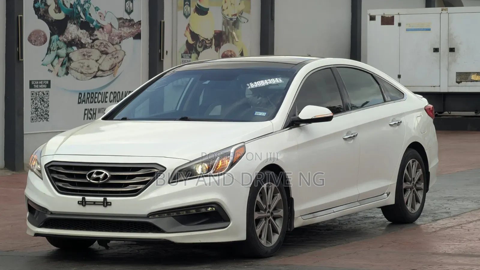 Hyundai Santa Fe Limited FWD 2016 White