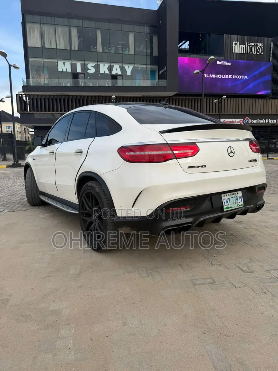 Mercedes-Benz GLE-Class AMG GLE 63 4MATIC 2016 White