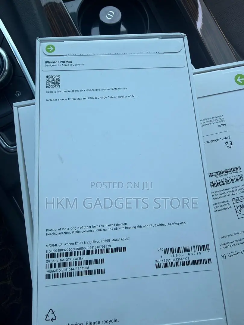 New Apple iPhone 17 Pro Max 512 GB Silver