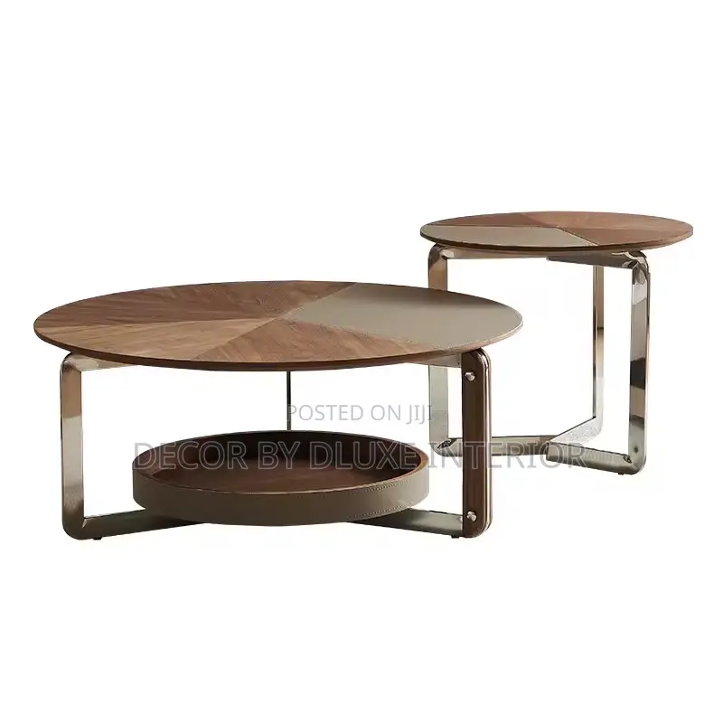 Luxurious Round 2 in 1 Coffee Table