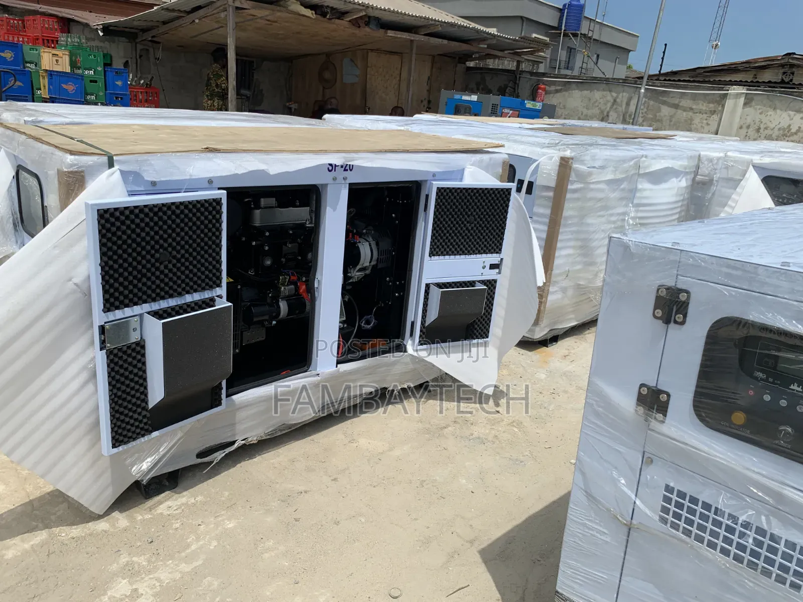 Heavy Duty Perkins Silent Generator 20kva