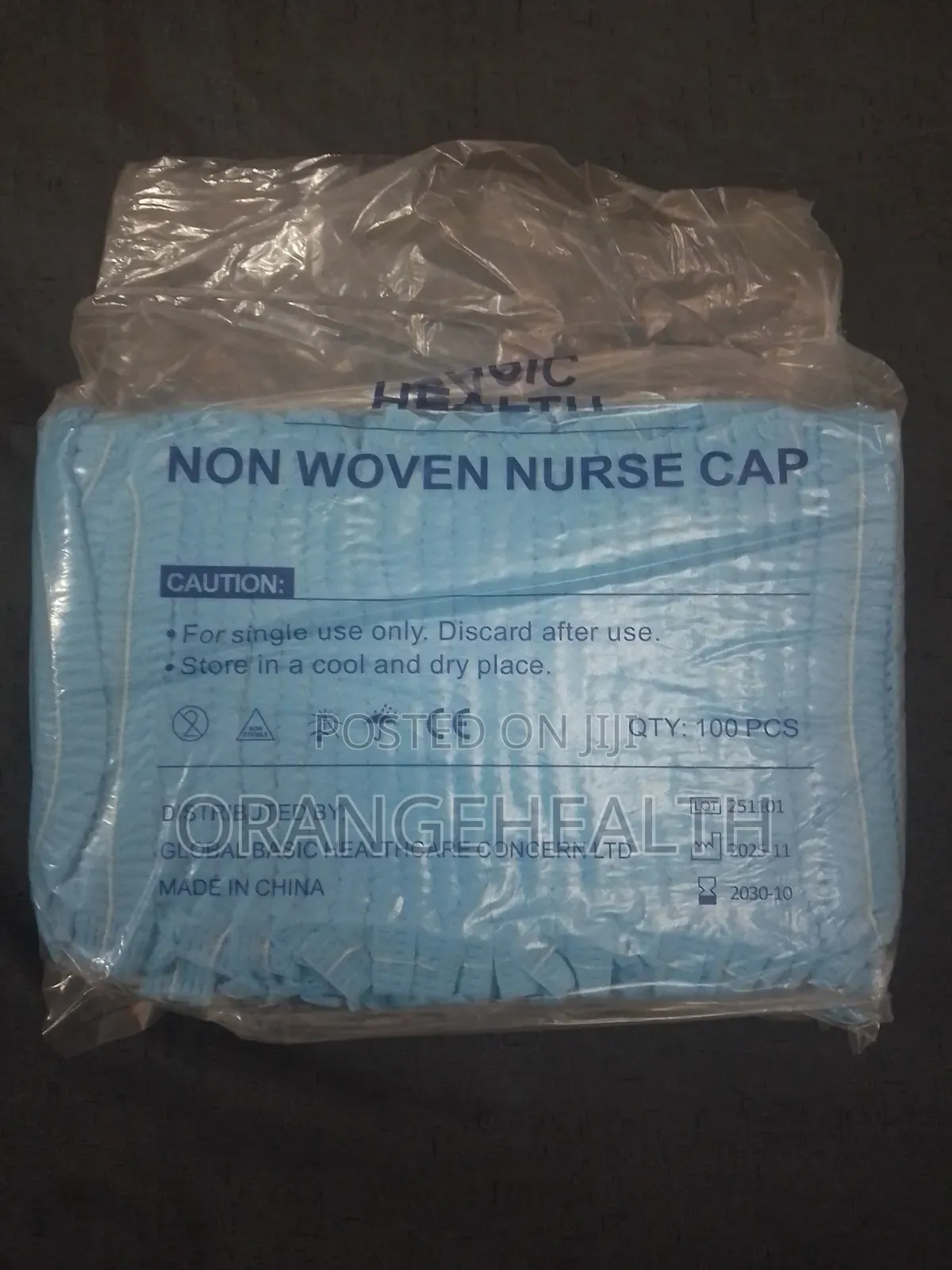 Nursing Cap (Disposable/ by 100)