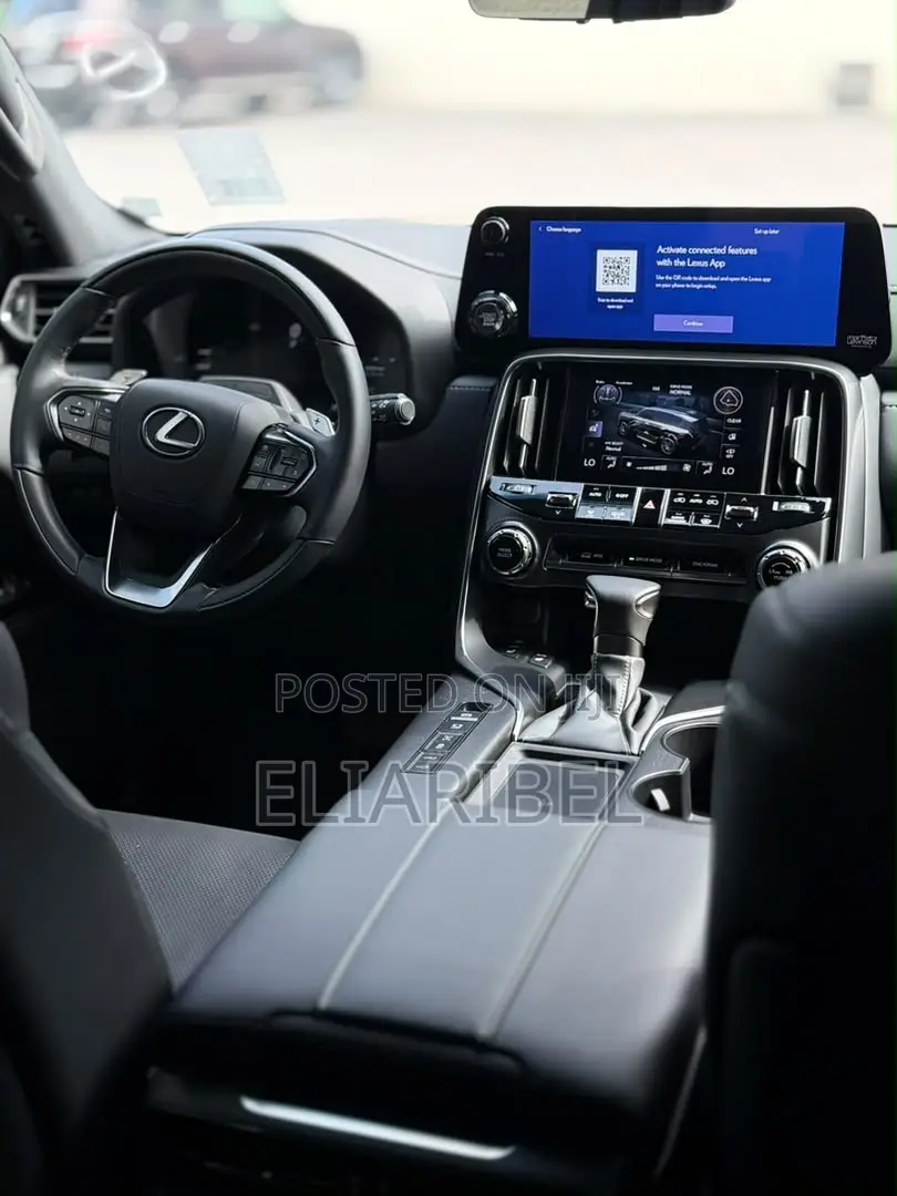 New Lexus LX 600 2025 Black