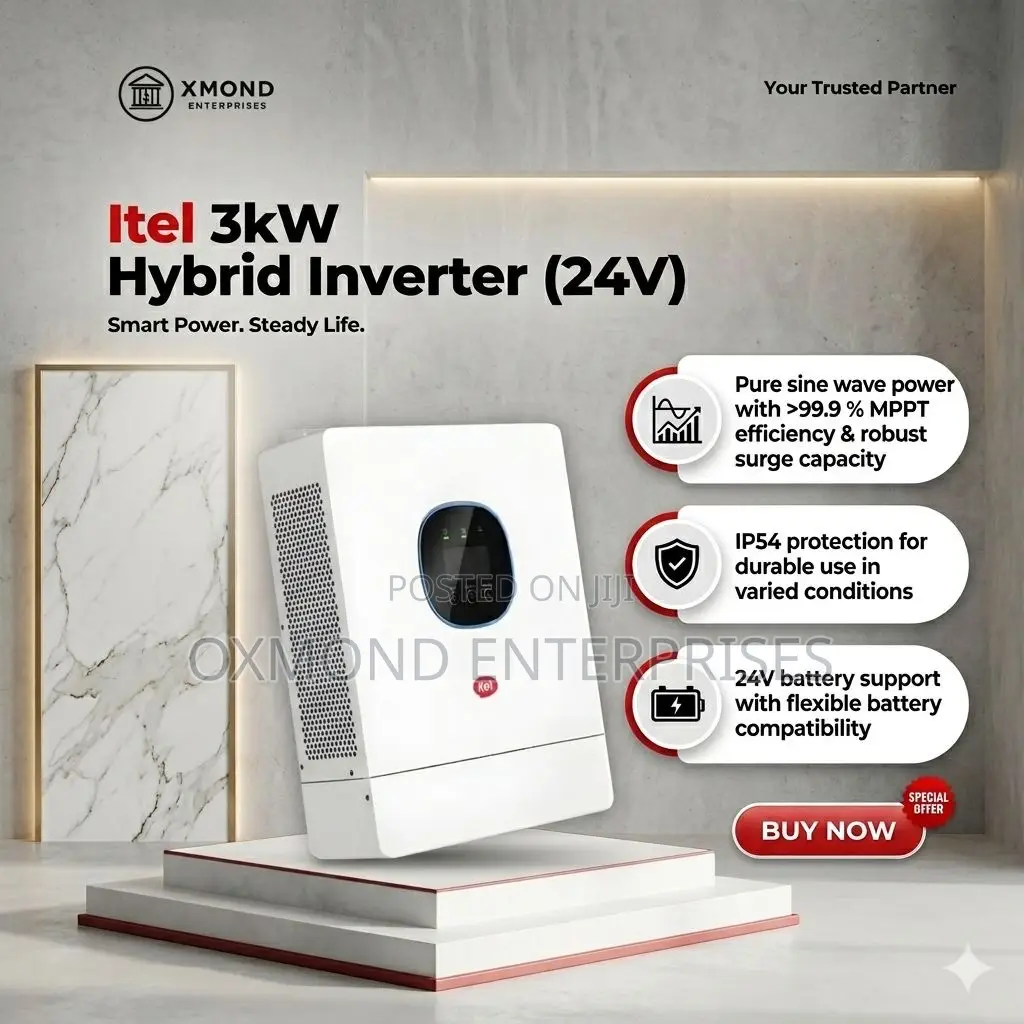 Itel 3kw Hybrid Inverter (24v)