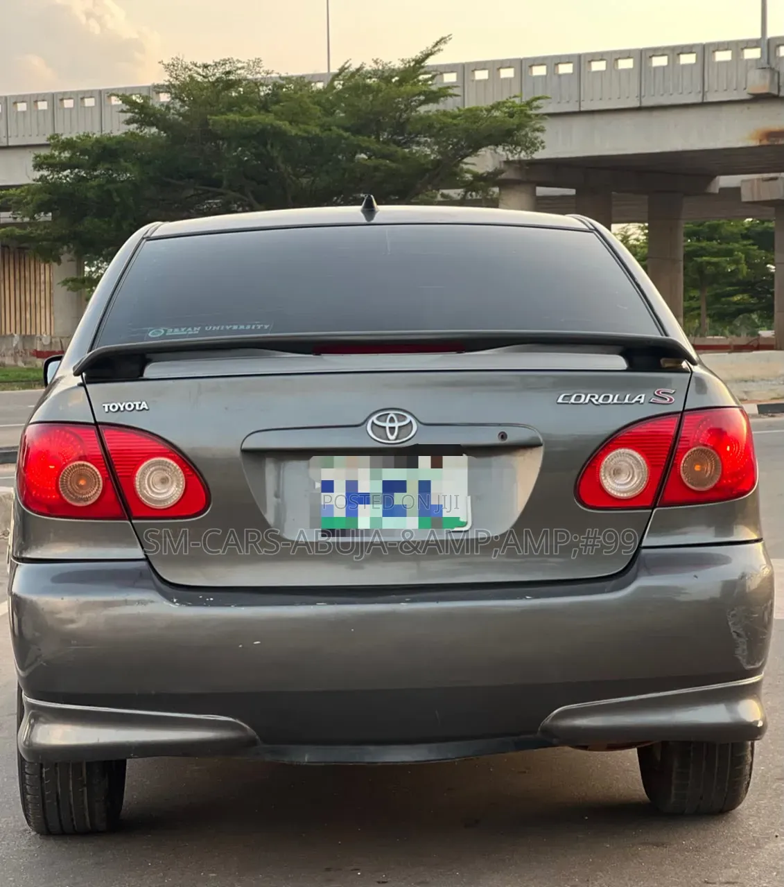 Toyota Corolla S 2006 Gray