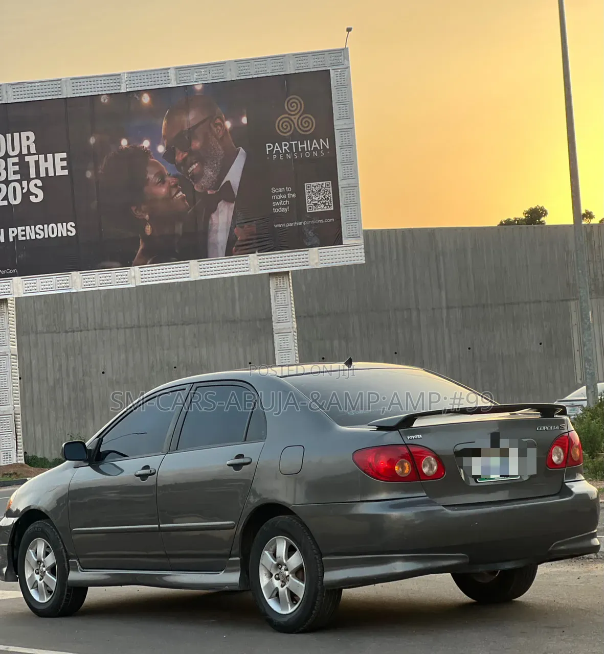 Toyota Corolla S 2006 Gray