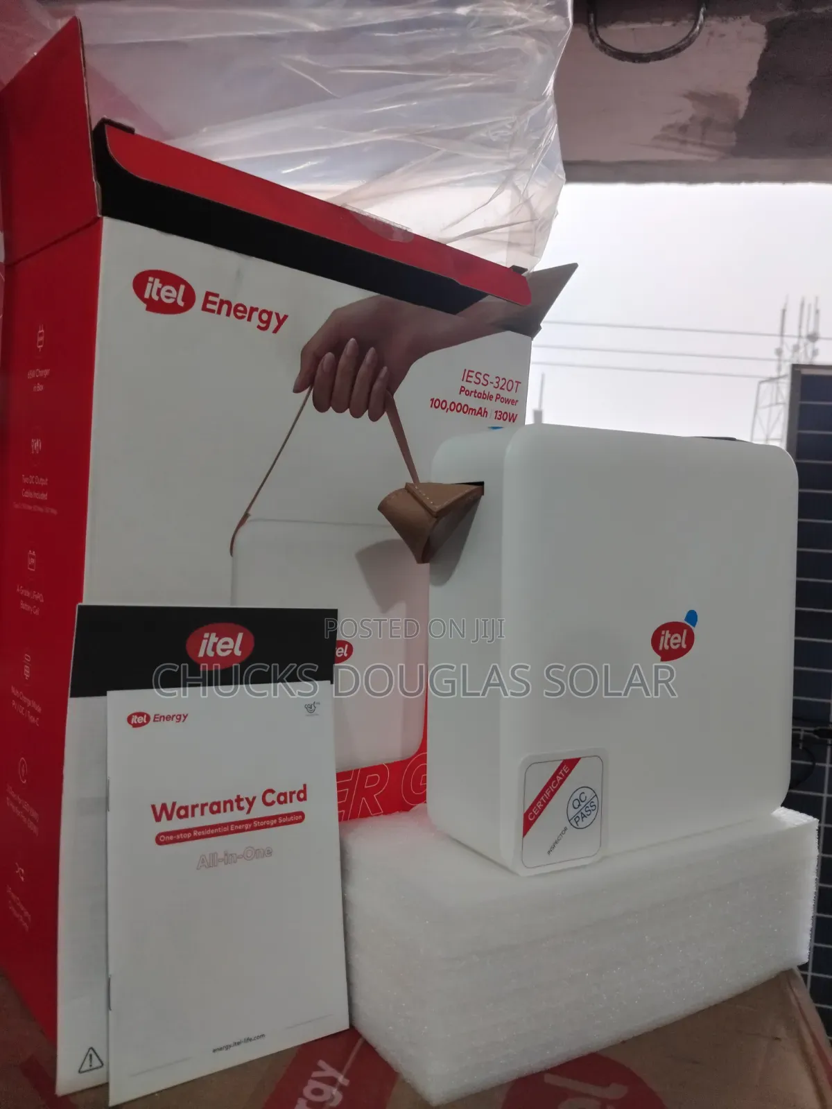 Itel Energy Power Go 100,000mah/130w