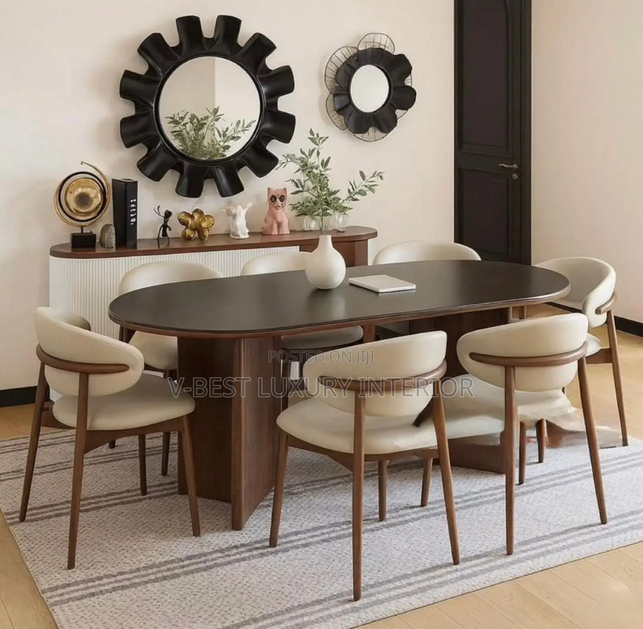 Luxury Dining Set Refined Modern Elegance Designed for Stylish Dining