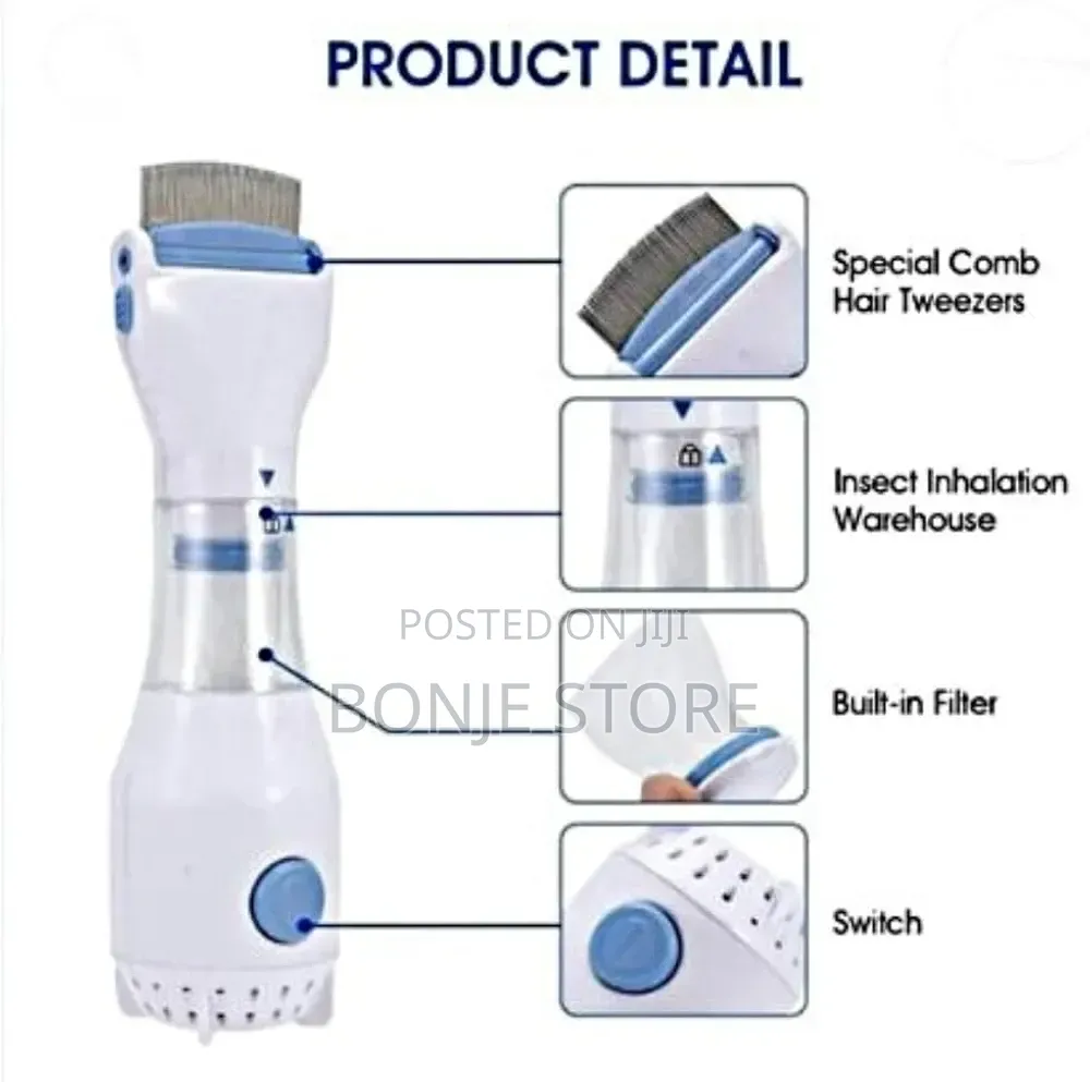 Electric v Comb Head Lice and Nits Removal Machine, Chemical-Free