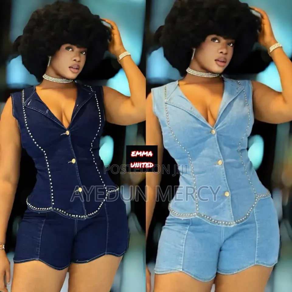 Sexy 2pcd Denim