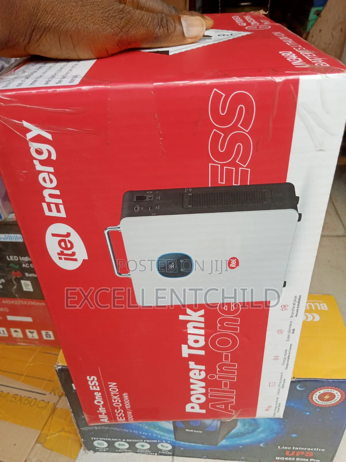 Itel All-in-One Ess Power Tank 500w/1000wh.