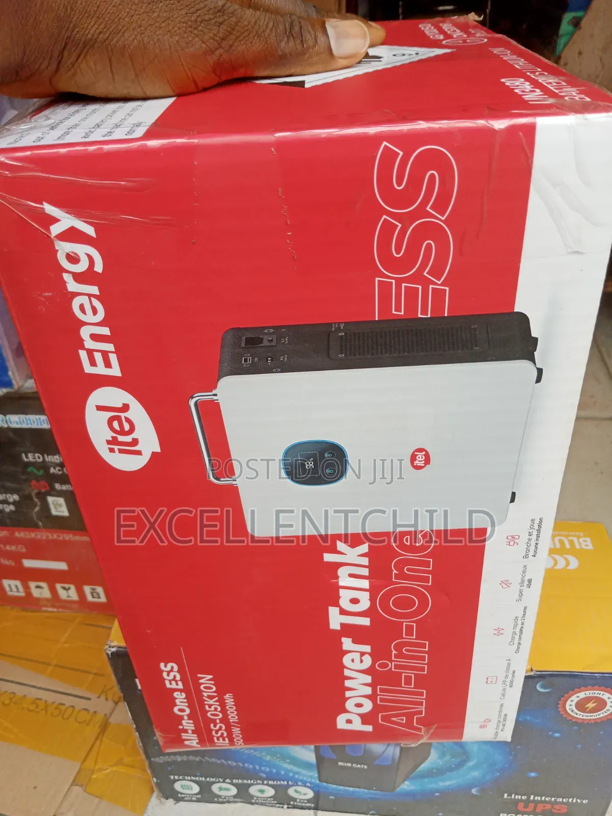 Itel All-in-One Ess Power Tank 500w/1000wh.