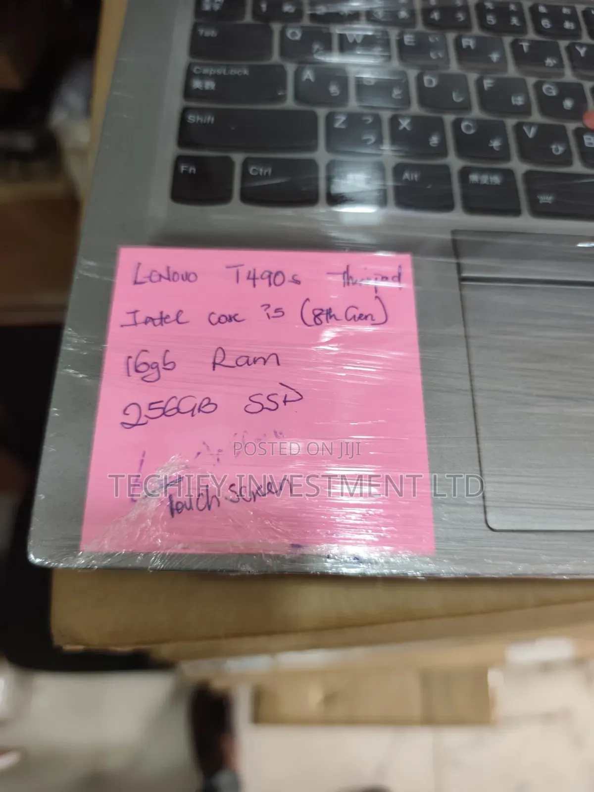 Laptop Lenovo ThinkPad T490s 16GB Intel Core i5 SSD 256GB