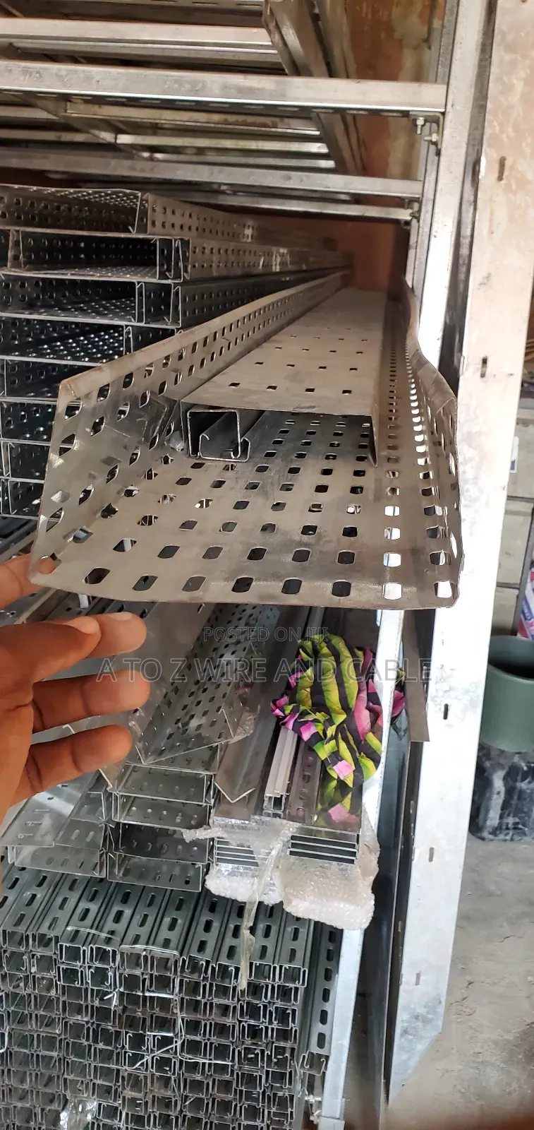Galvanized 200 By 50mm Cable Tray