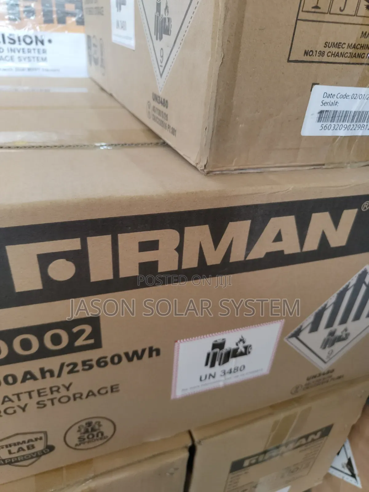 2.5kwh 12volts Firman Lithium Battery