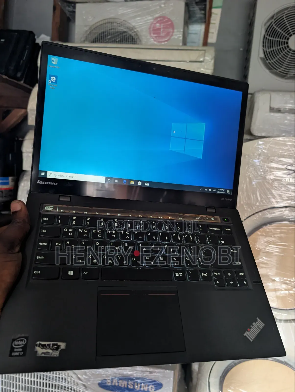 Laptop Lenovo ThinkPad X1 Carbon 8GB Intel Core i7 SSD 128GB