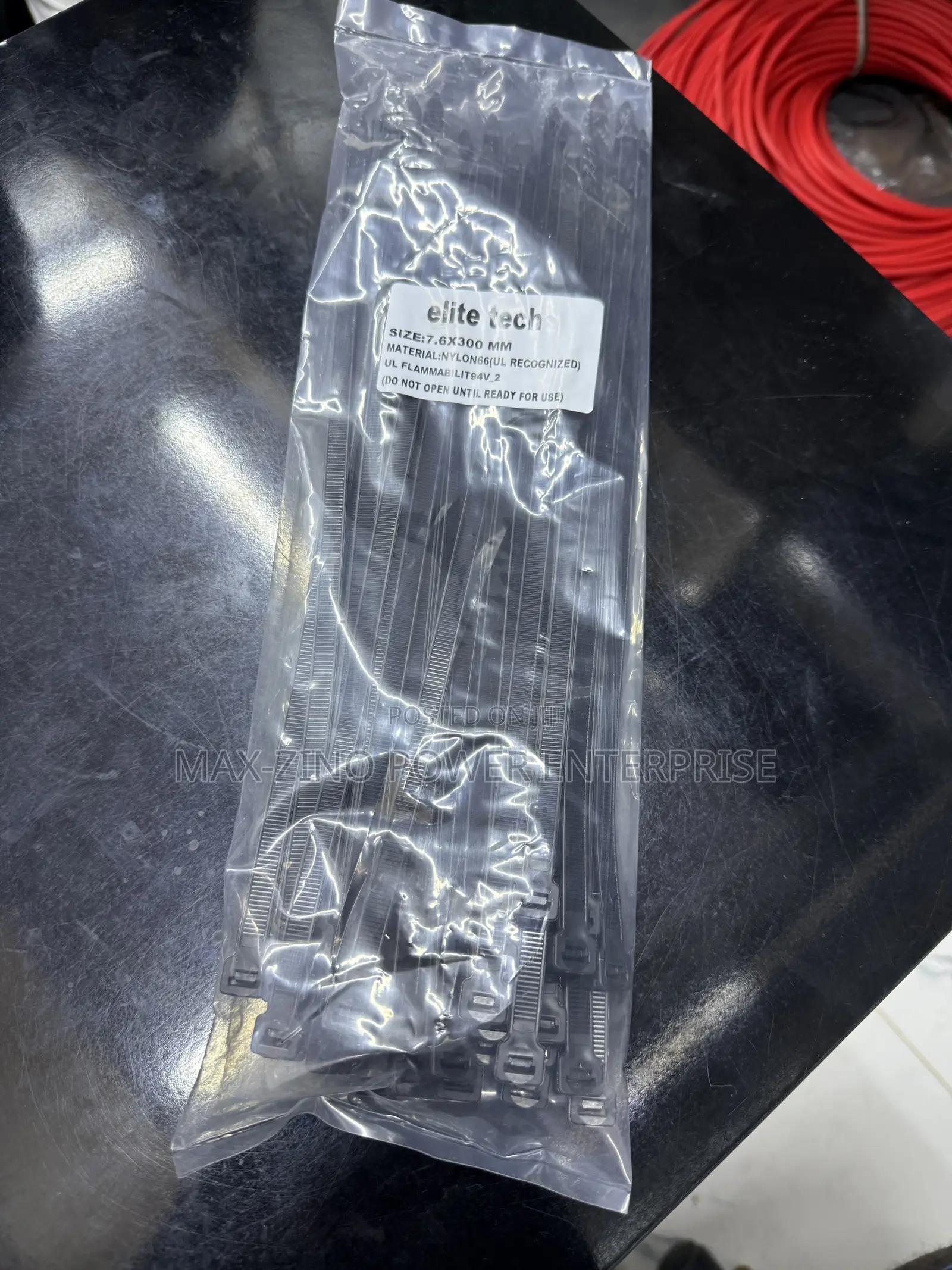 7.6x300mm Cable Tie