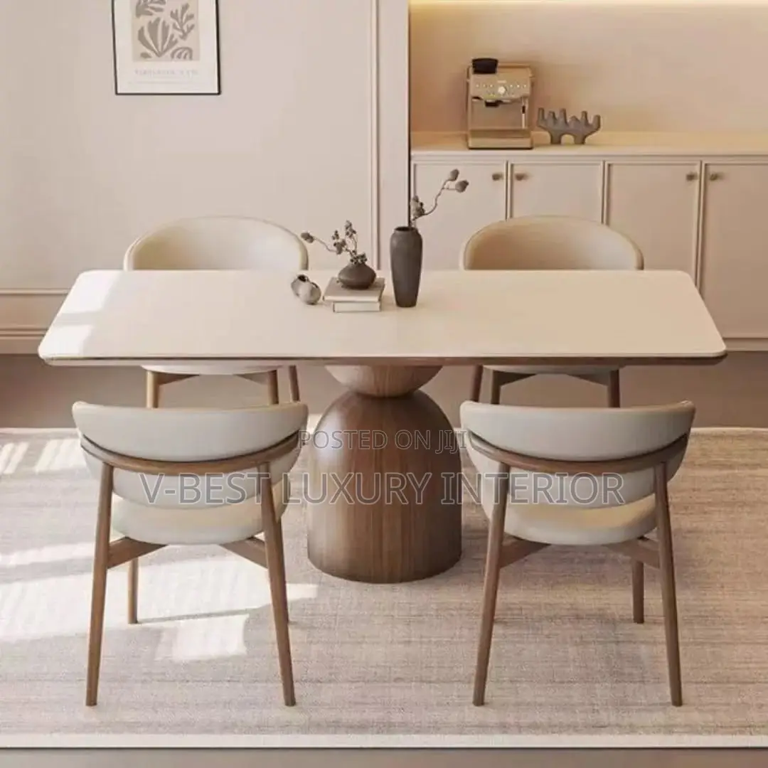 Wood-Finish Dining Collection – Timeless Craftsmanship With a Rich M.