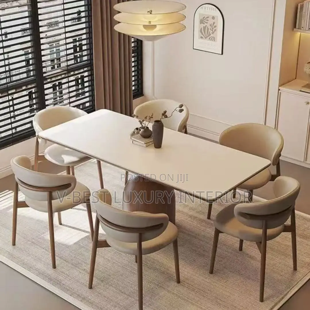 Wood-Finish Dining Collection – Timeless Craftsmanship With a Rich M.