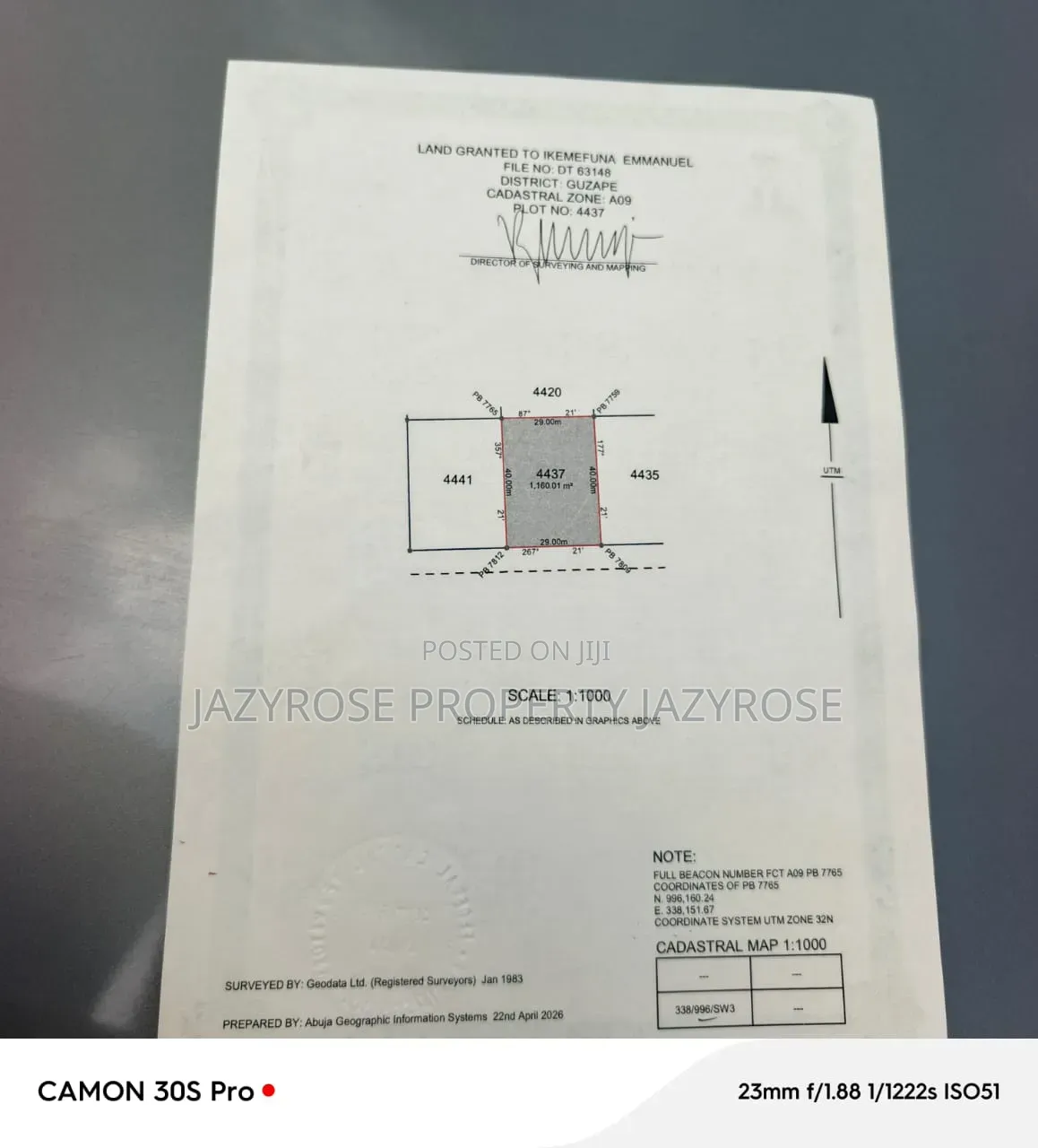 Hot Guzape Land for Sale