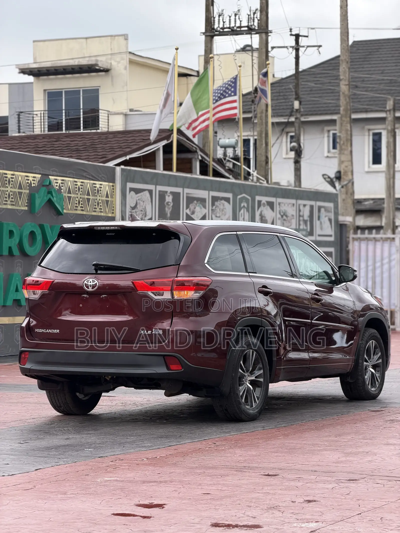 Toyota Highlander 2016 Burgundy