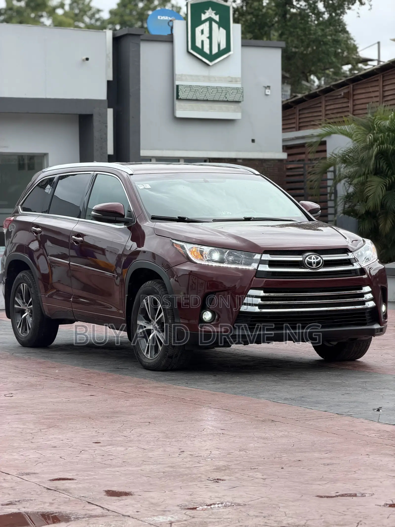 Toyota Highlander 2016 Burgundy