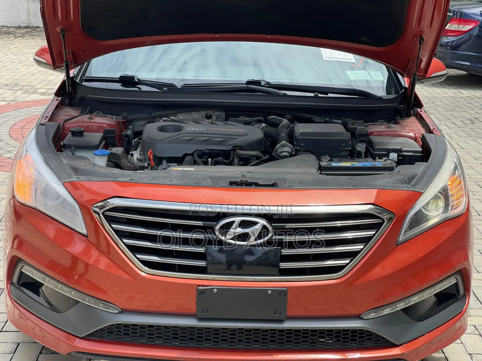 Hyundai Sonata 2015 Orange