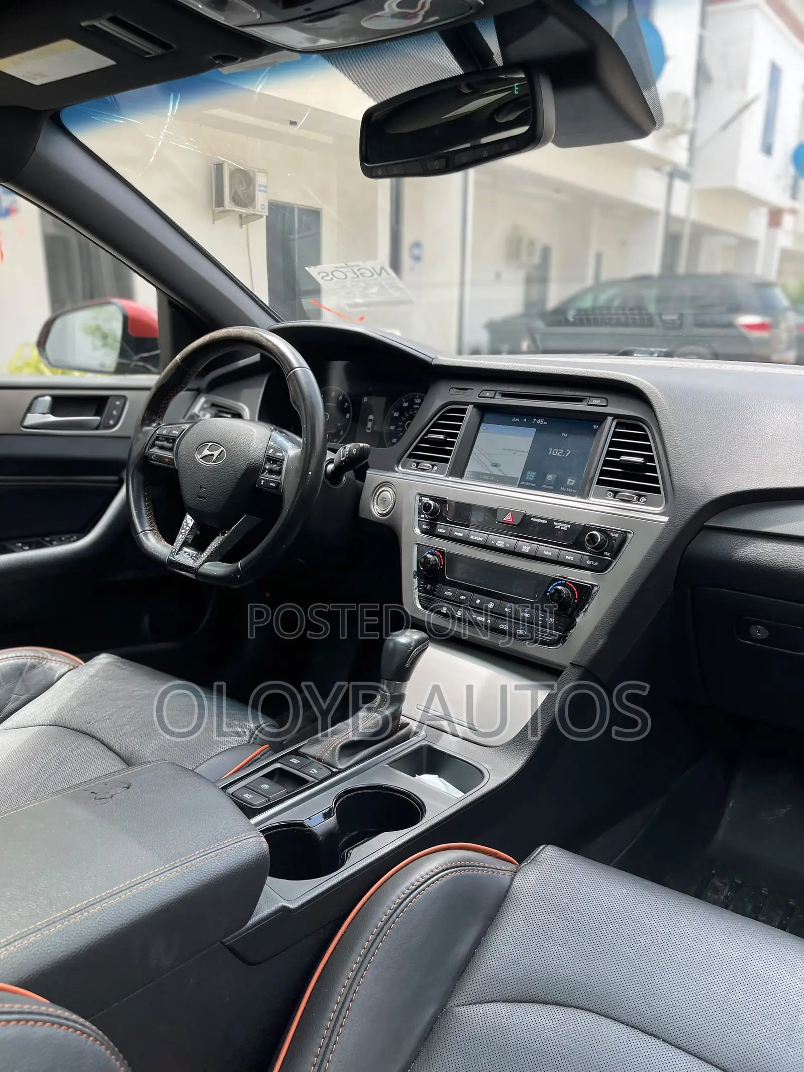 Hyundai Sonata 2015 Orange