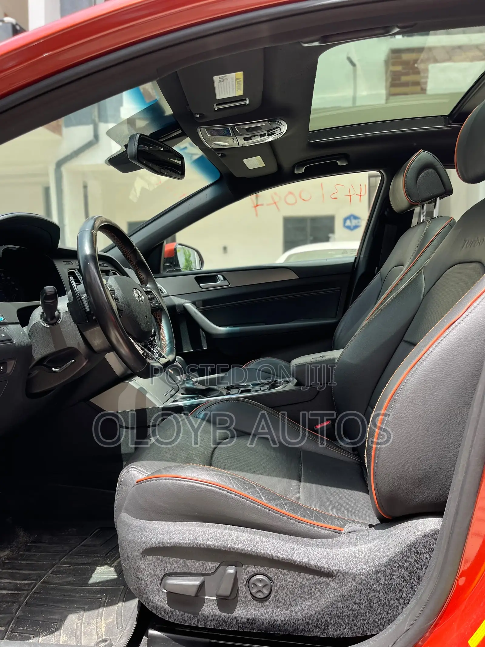 Hyundai Sonata 2015 Orange