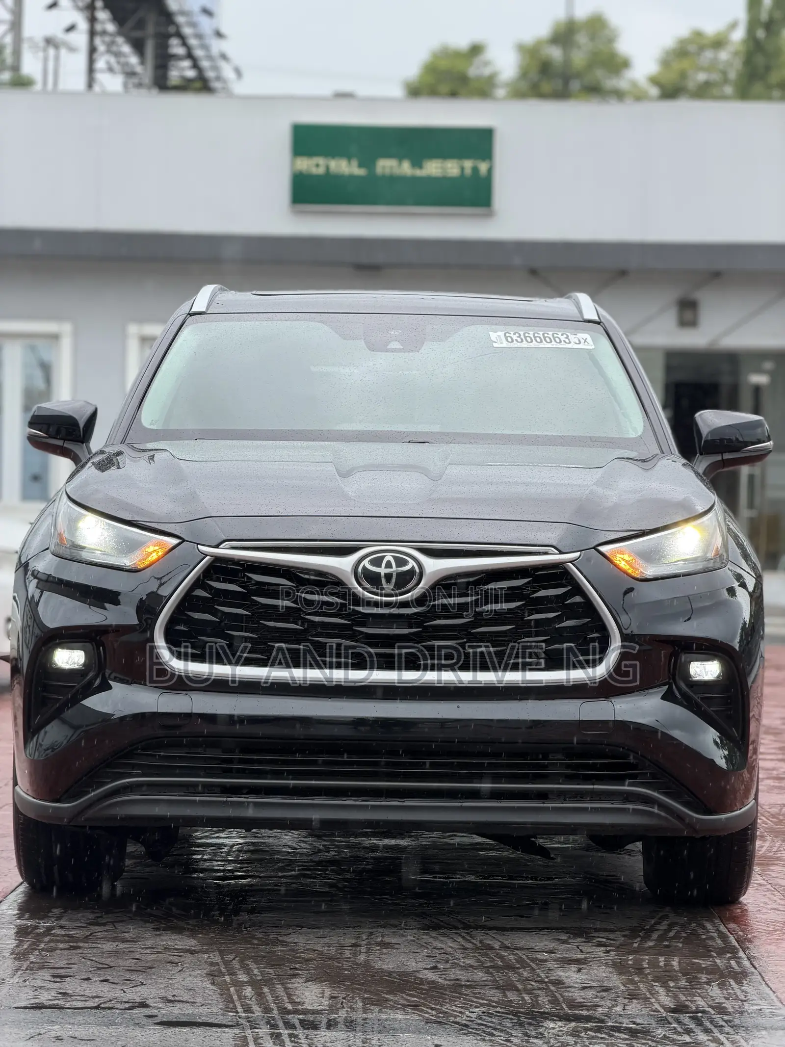Toyota Highlander 2022 Black