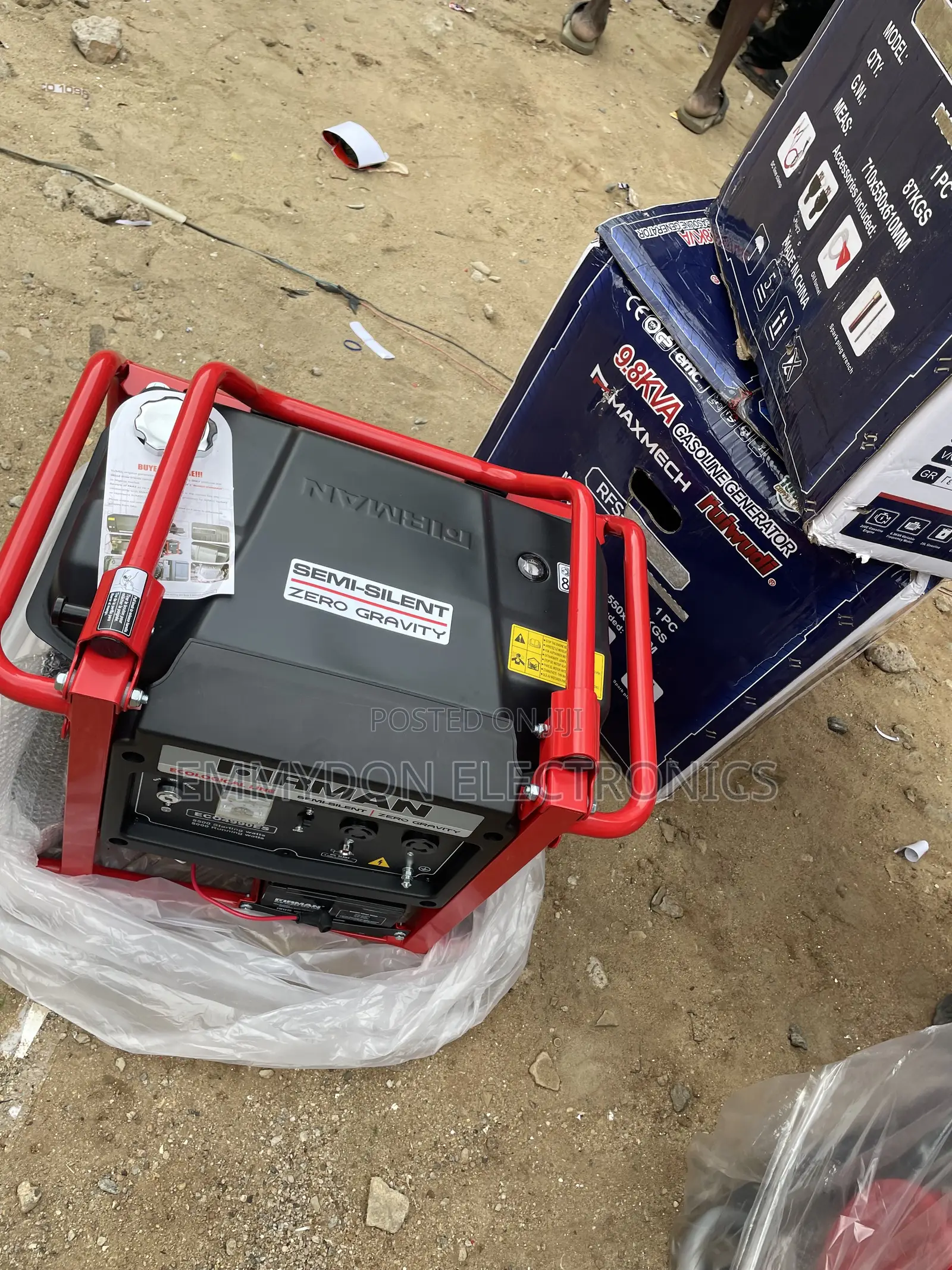 Firman Eco4990es 5.5kva Generator Efficient Daily Electricity