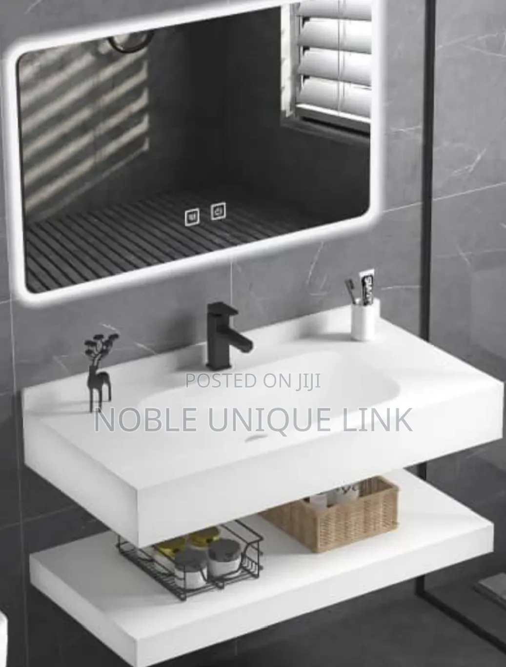100×50 Cabinet Basin With Light