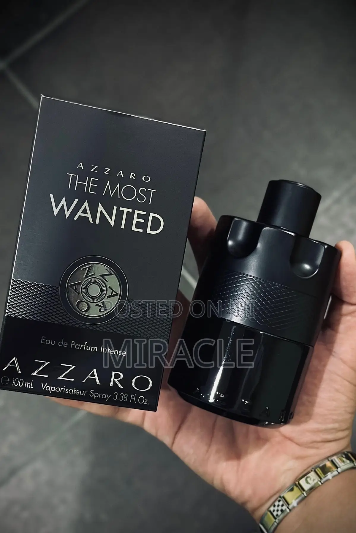 Original Azzaro the Most Wanted 100ml Luxury Perfume