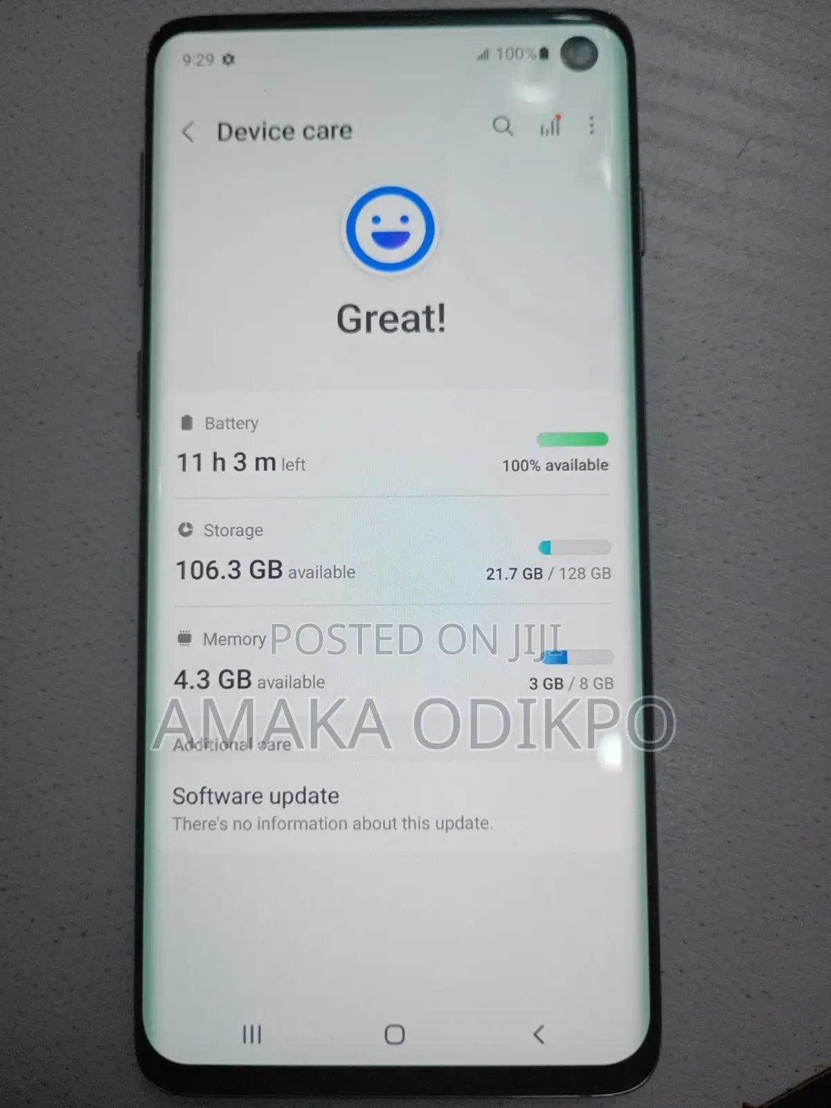 Samsung Galaxy S10 128 GB Black