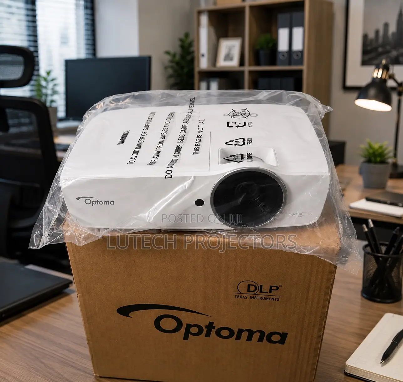 Optoma 5000 Lumens Portable Full Hd 1080p DLP Projector