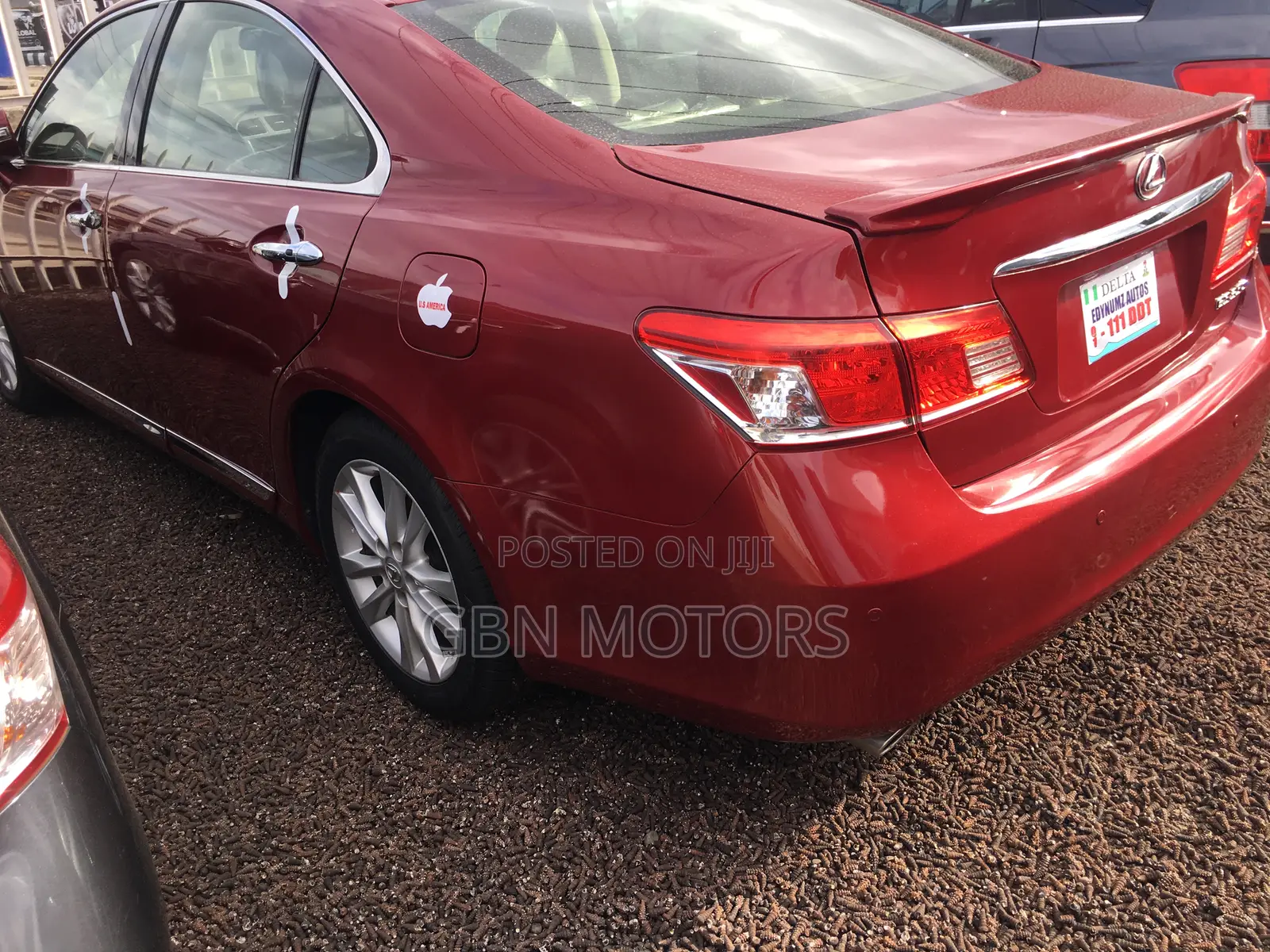 Lexus ES 2012 Red