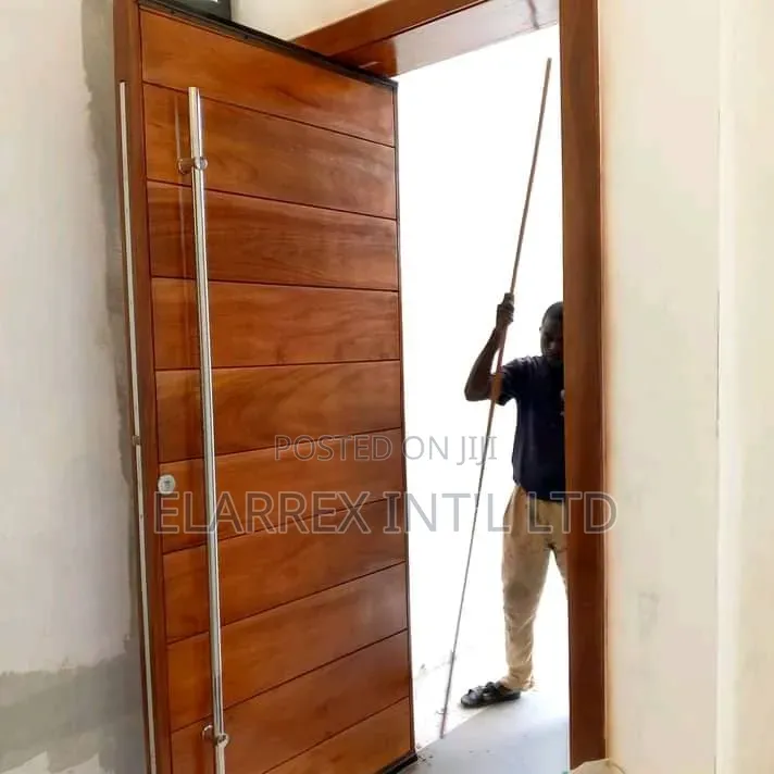 Entrance Security Wooden Door