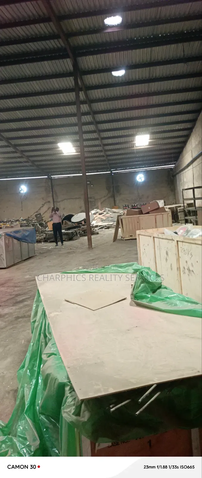 Self Compound 7,000sqm Warehouse Along Apapa-Oshodi Exp