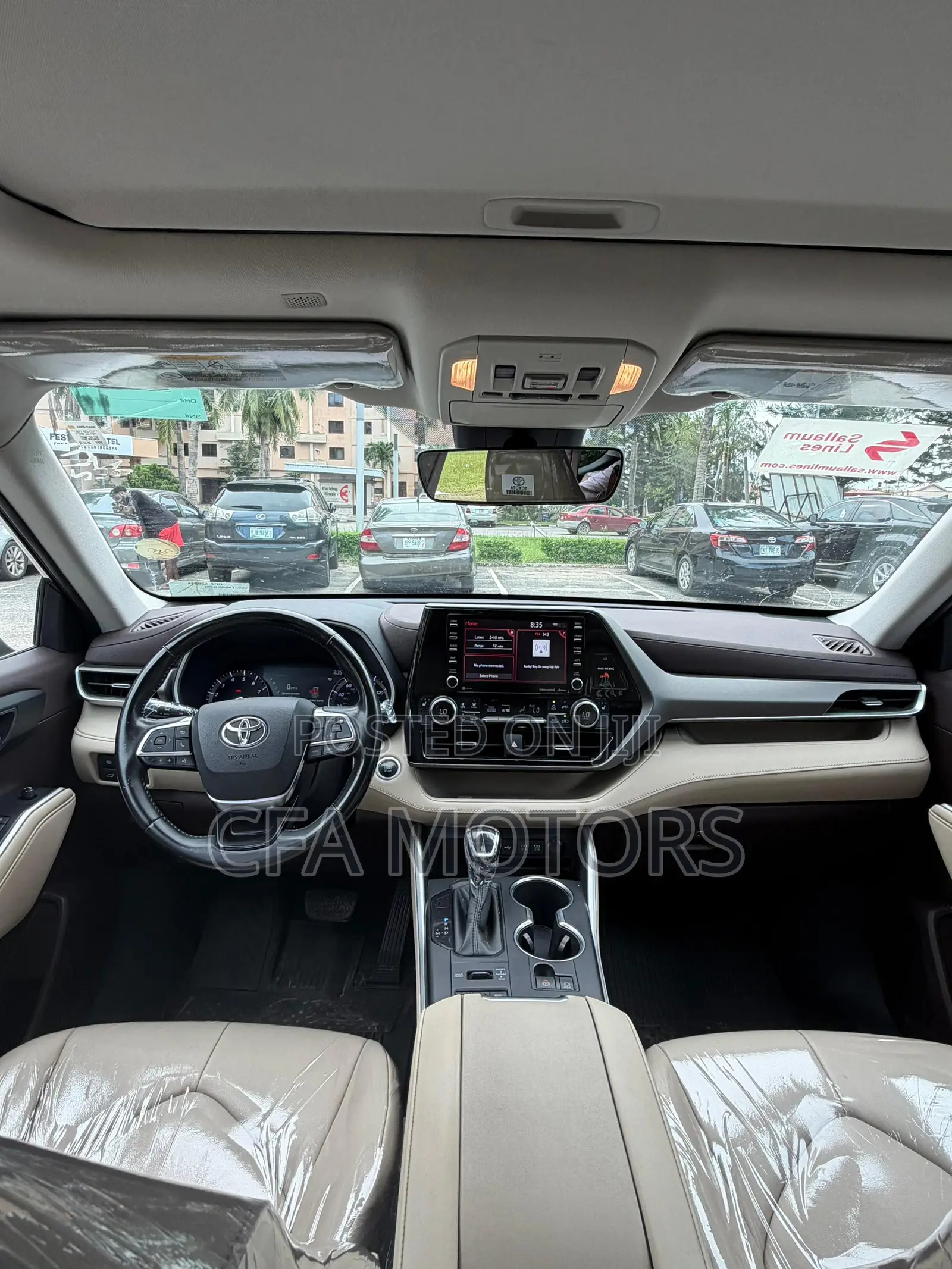 Toyota Highlander XLE 2021 Gray