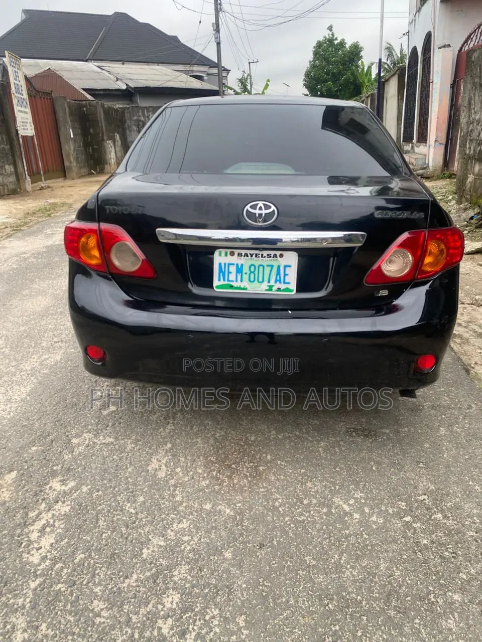 Toyota Corolla 2010 Black