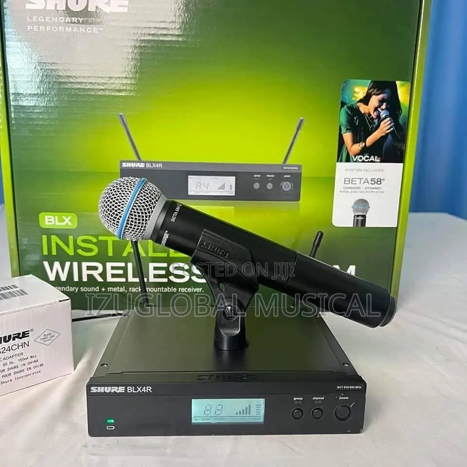 Shure Blx24r/B58 Single-Channel Wireless Microphone System