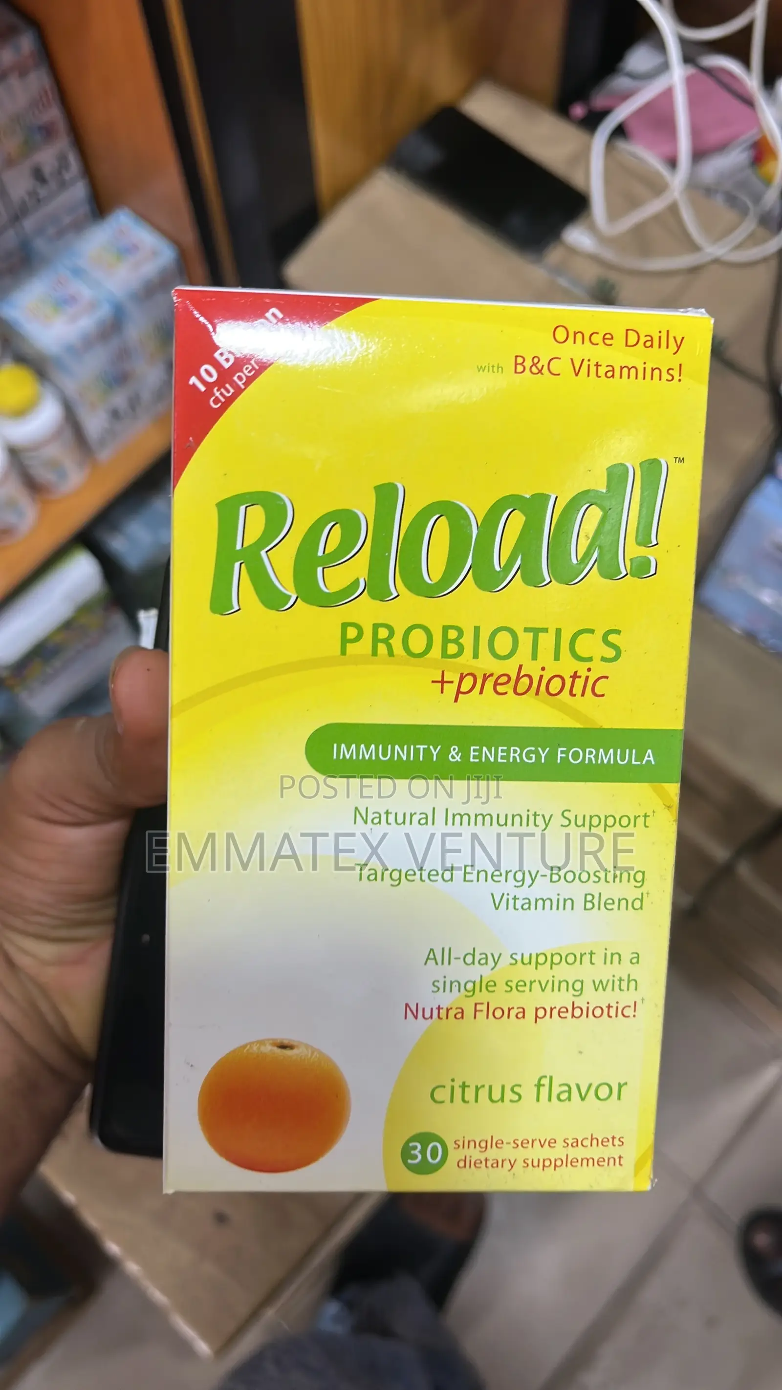 Reload Probiotics + Prebiotic *30