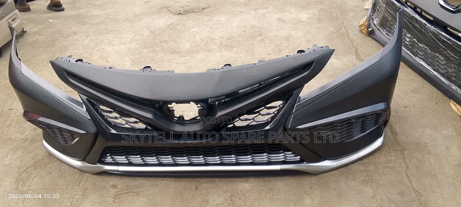 Complete Front Bumper for Toyota Camry 2022
