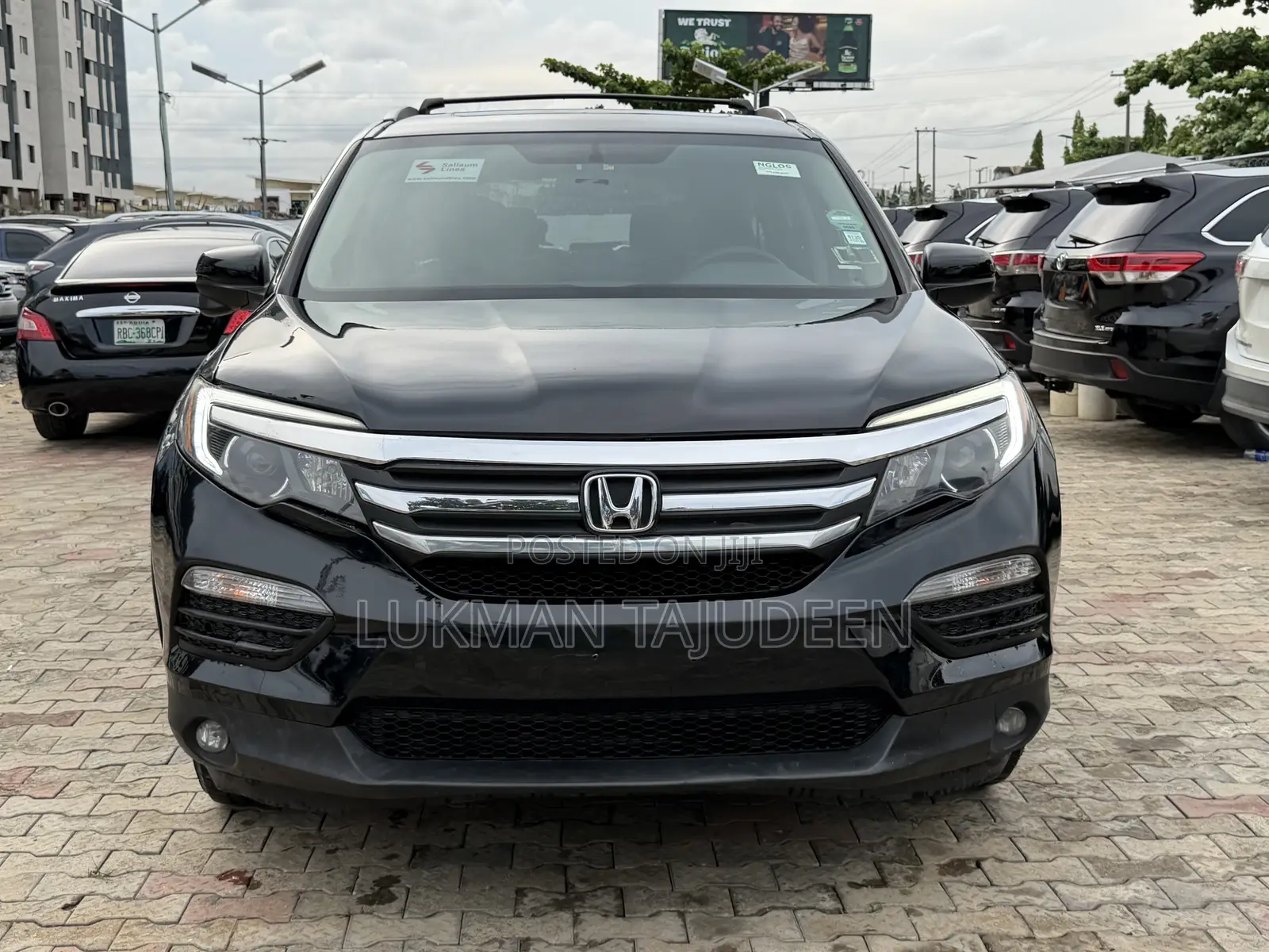Honda Pilot LX 4dr SUV 4WD (3.5L 6cyl 5A) 2016 Black
