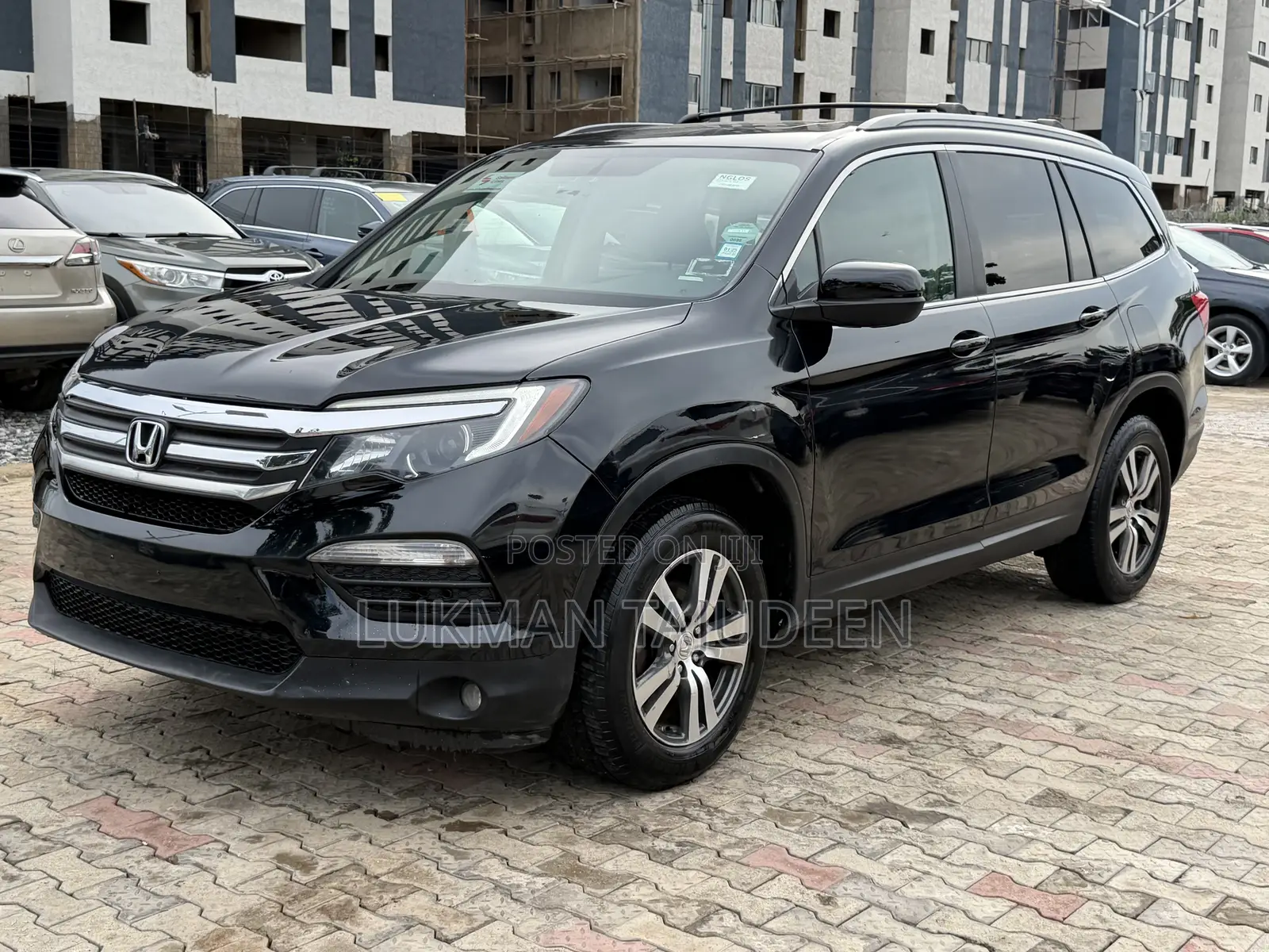 Honda Pilot LX 4dr SUV 4WD (3.5L 6cyl 5A) 2016 Black