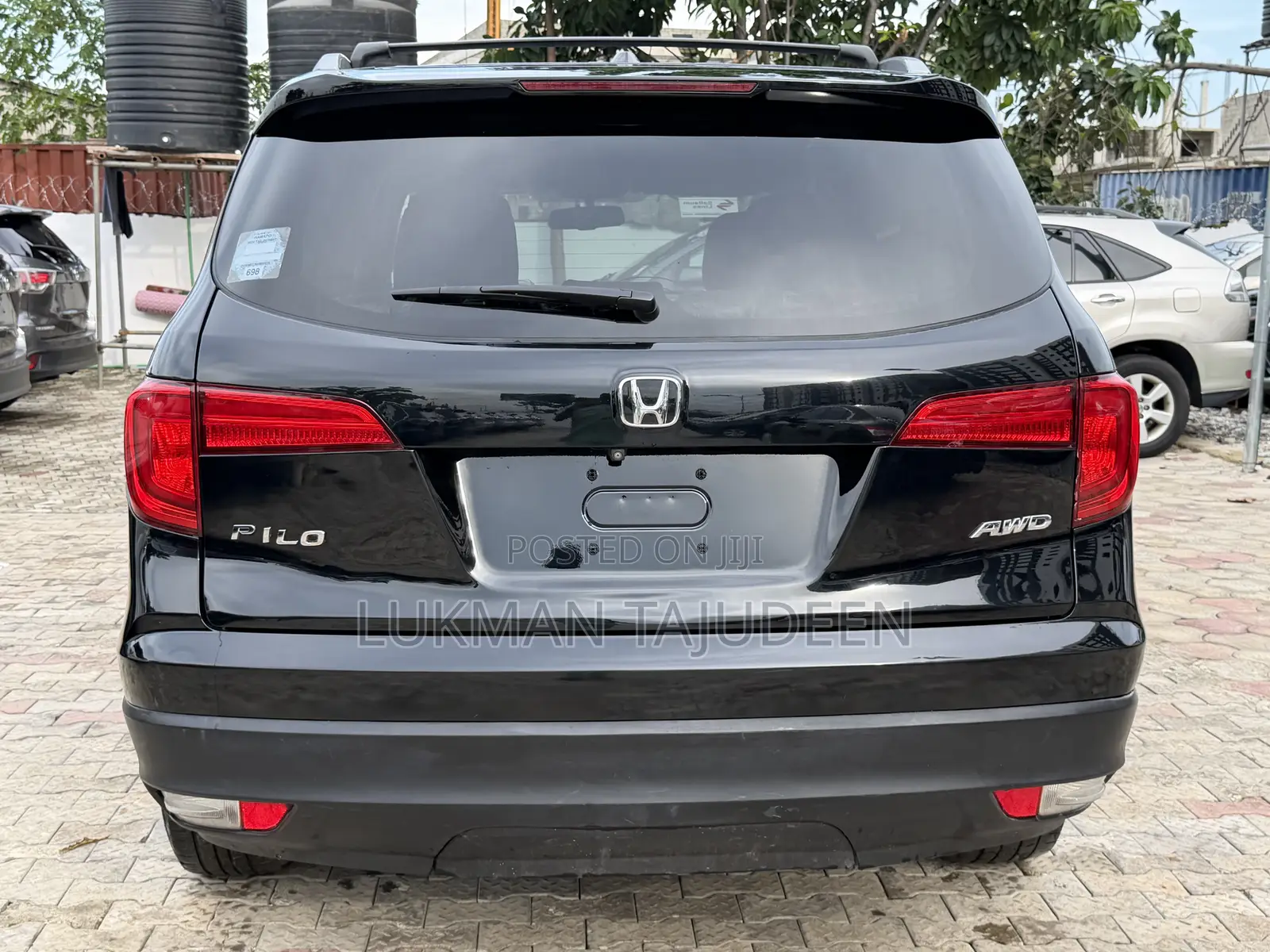 Honda Pilot LX 4dr SUV 4WD (3.5L 6cyl 5A) 2016 Black