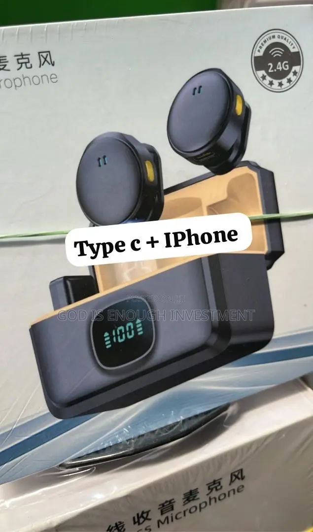 Content Wireless Double Mic Magnetic With Active Noise Cancellation