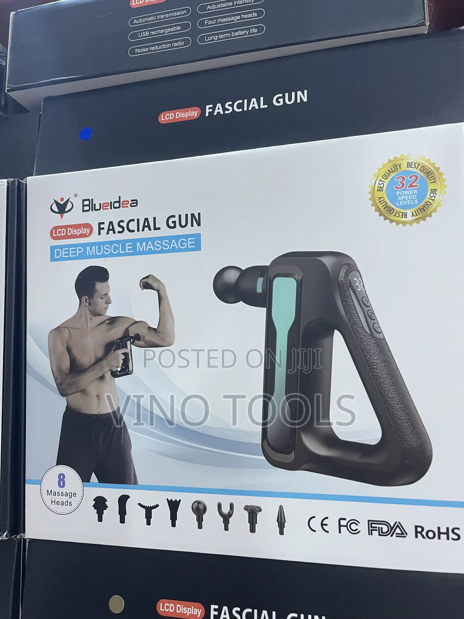 LCD Display Facial Gun