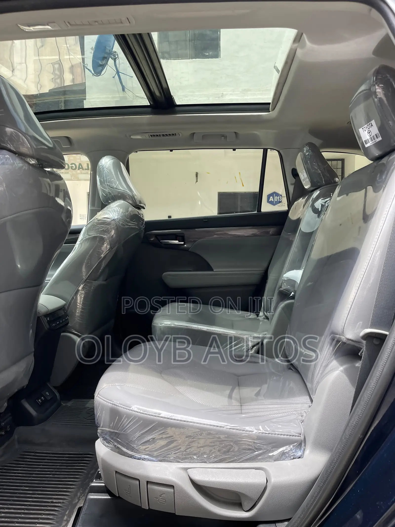 Toyota Highlander Platinum 2021 Blue