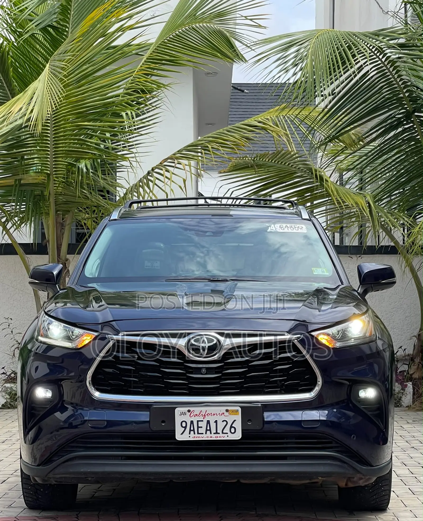 Toyota Highlander Platinum 2021 Blue